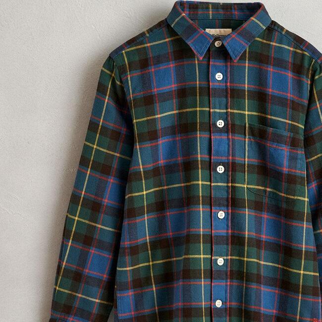 Gaspar Shirt, Green Plaid - Shirts - 4
