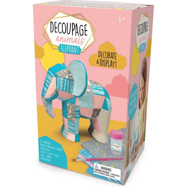Decoupage Animals, Elephant