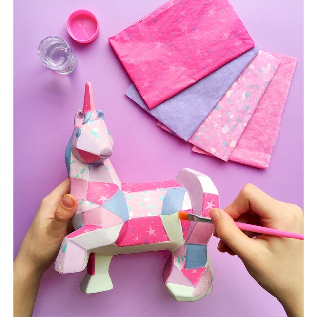 Decoupage Animals, Unicorn - Painting - 3