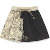 Scribble Mini Skirt, Ink - Skirts - 1 - thumbnail