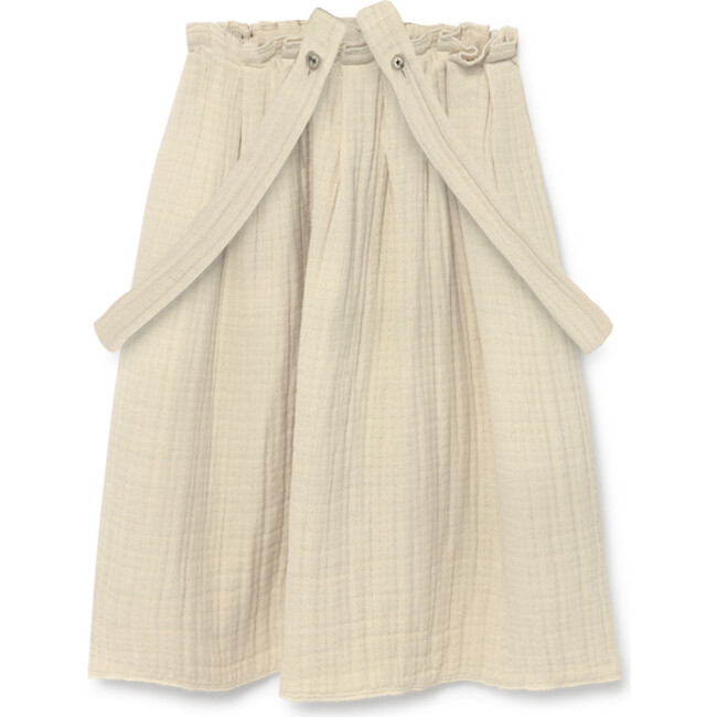 Tanka Oversized Skirt, Cream - Skirts - 1