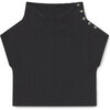 Tank Crop Jersey, Black - Sweaters - 1 - thumbnail