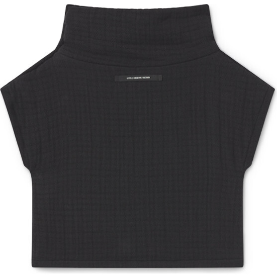 Tank Crop Jersey, Black - Sweaters - 2