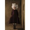 Lyrical Straight Dress, Garnet - Dresses - 2
