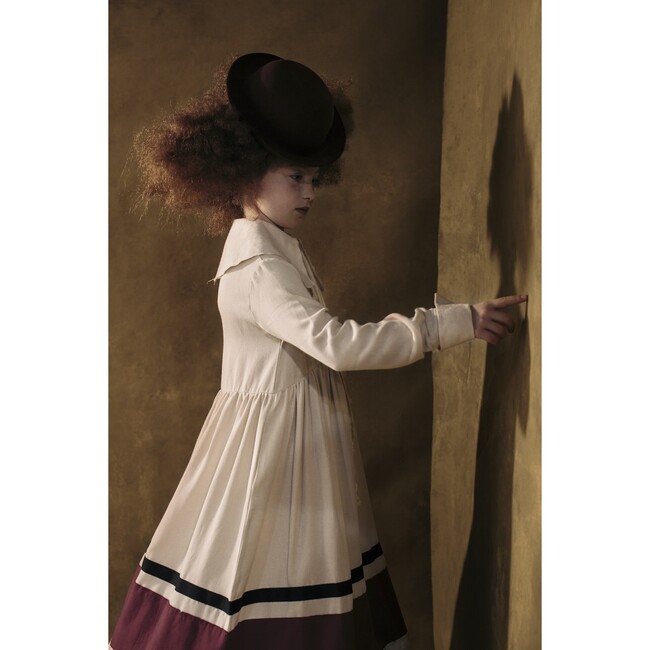 Rhyme Dress, Cream - Dresses - 3