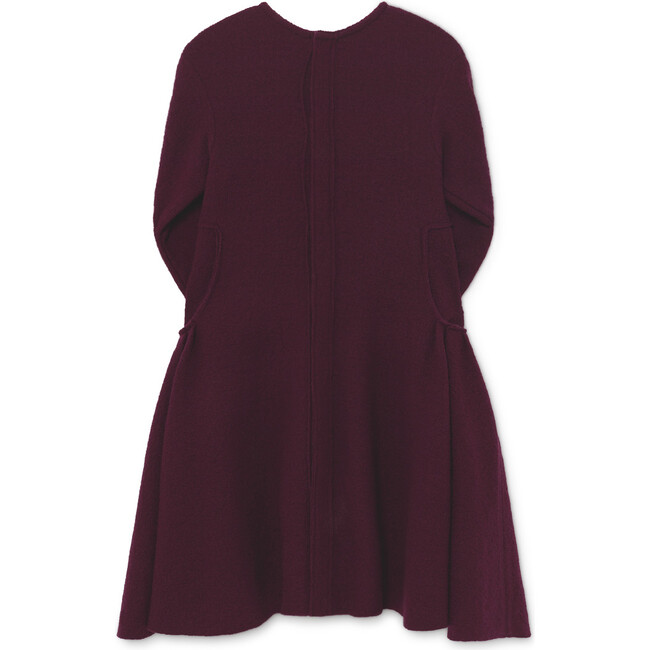 Lyrical Straight Dress, Garnet - Dresses - 4