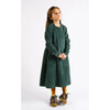Heliana Dress, Corduroy Green - Dresses - 4