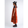Silvana Dress, Terracota Fur - Dresses - 6