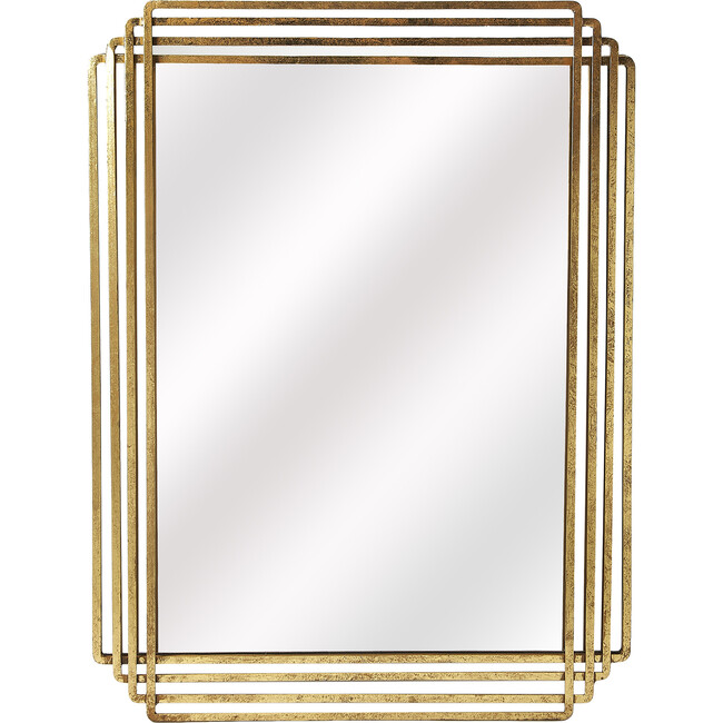 Uptown Wall Mirror, Gold