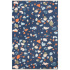 Jem Terrazzo Handwoven Rug, Navy - Rugs - 1 - thumbnail