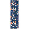 Jem Terrazzo Handwoven Rug, Navy - Rugs - 3