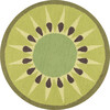 Kiwi Hand-Hooked Rug, Green - Rugs - 1 - thumbnail