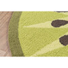 Kiwi Hand-Hooked Rug, Green - Rugs - 3 - thumbnail