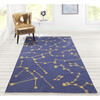 Jem Stella Handwoven Rug, Navy - Rugs - 2