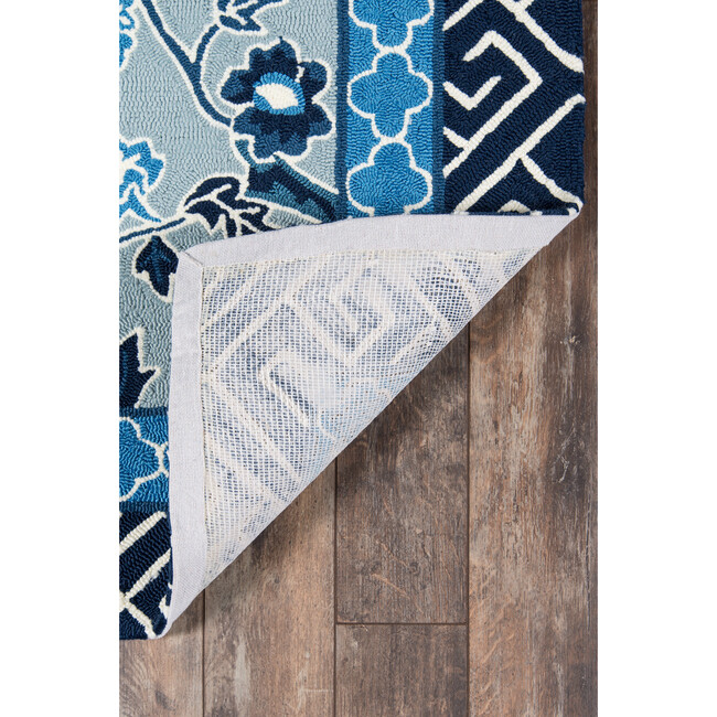 Under A Loggia Blossom Dearie Rug, Blue - Rugs - 6