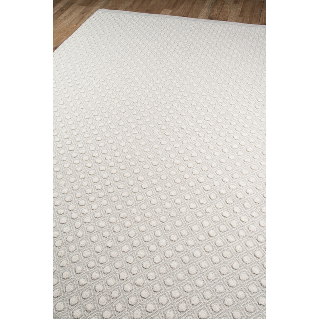 Langdon Windsor Handwoven Wool Rug, Grey - Rugs - 4