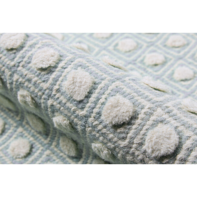 Langdon Windsor Handwoven Wool Rug, Blue - Rugs - 3
