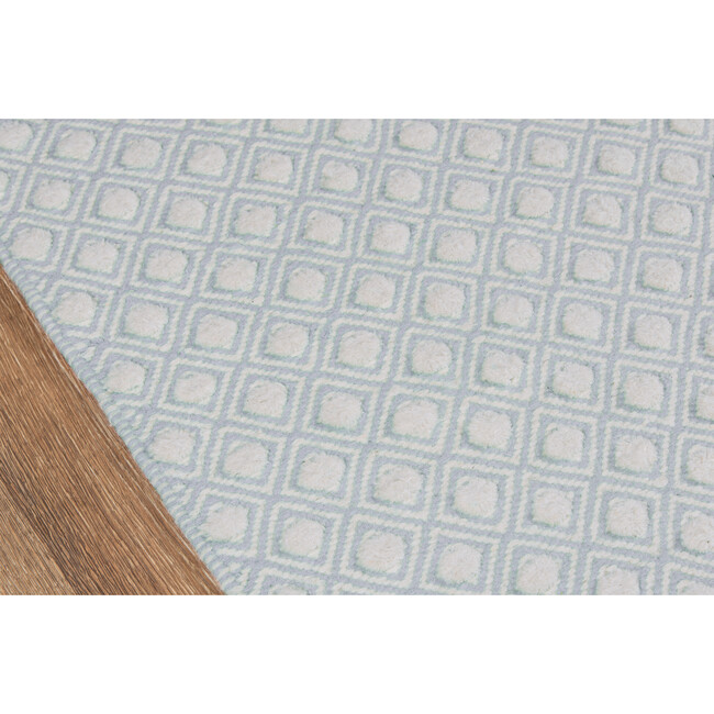 Langdon Windsor Handwoven Wool Rug, Blue - Rugs - 4