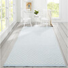 Langdon Windsor Handwoven Wool Rug, Blue - Rugs - 7
