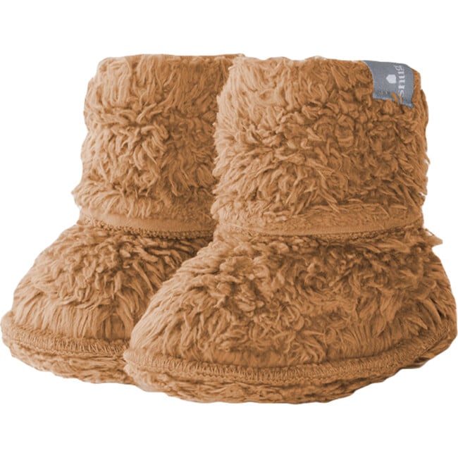 Fuzzy Boots, Chestnut
