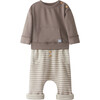 Knit Set, Brown - Mixed Apparel Set - 1 - thumbnail