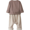 Knit Set, Brown - Mixed Apparel Set - 2