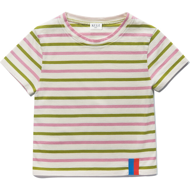 The Charley, Cream/Avocado/Cherry - Shirts - 1