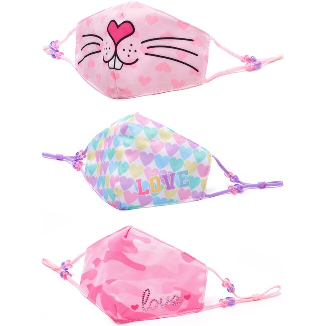 Miss Kiki Camo Love 3 Pack Face Mask Set - Other Accessories - 1