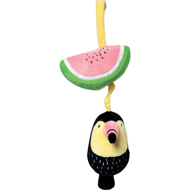 Fruity Paws Pull Musical Toucan - Developmental Toys - 3