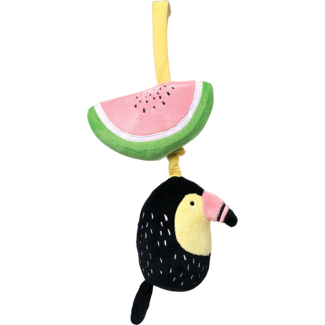 Fruity Paws Pull Musical Toucan - Developmental Toys - 4
