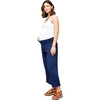 Women's Elliott Cotton Gauze Pant, Navy - Pants - 2