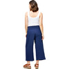 Women's Elliott Cotton Gauze Pant, Navy - Pants - 3