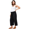 Women's Elliott Cotton Gauze Pant, Black - Pants - 1 - thumbnail