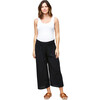 Women's Elliott Cotton Gauze Pant, Black - Pants - 2