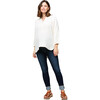 Women's Ava During + Nursing Top, Cream - Shirts - 2