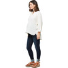 Women's Ava During + Nursing Top, Cream - Shirts - 3