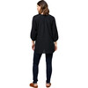 Women's Ava During + Nursing Top, Black - Shirts - 4