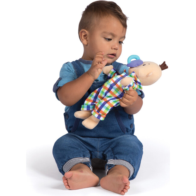 Wee Baby Stella, Fella Doll with Brown Hair - Soft Dolls - 6