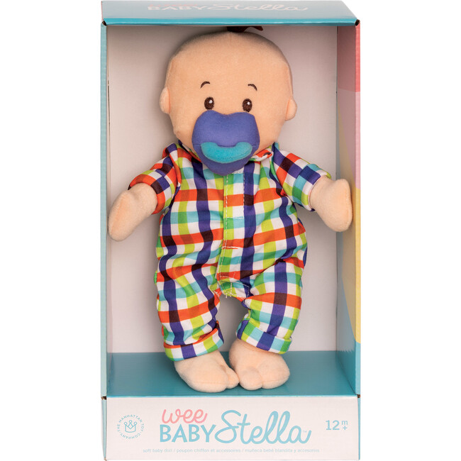 Wee Baby Stella, Fella Doll with Brown Hair - Soft Dolls - 7