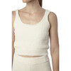 Women's Wonda Tank, Ivory - Loungewear - 5