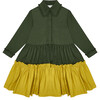 Apple Pie Dress,  Cavelo Nero & Chartreuse - Dresses - 1 - thumbnail