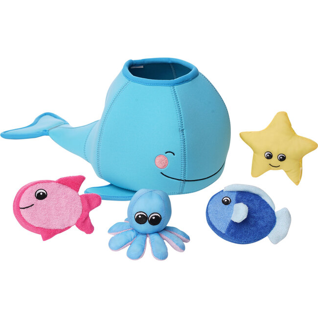 Floating Fill 'N Spill, Whale - Bath Toys - 1 - zoom