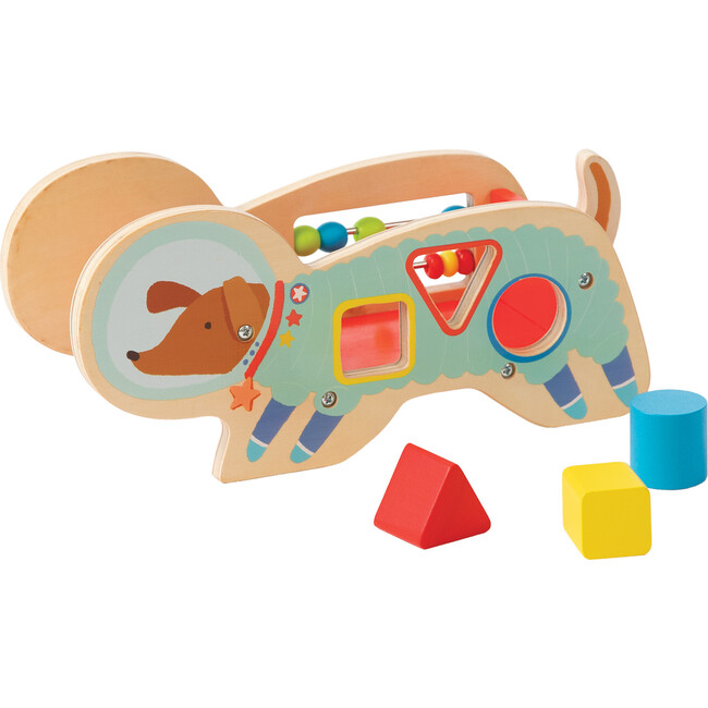 Wood Shaper Sorter Space Dog - Developmental Toys - 1