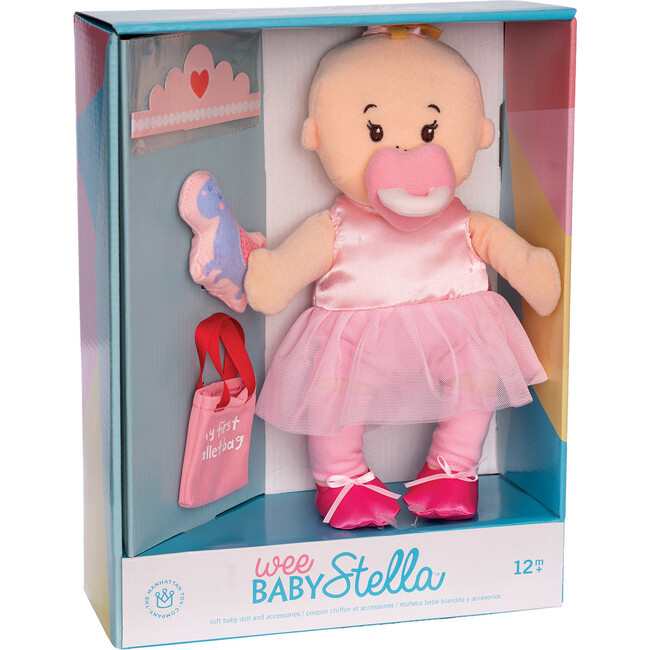 Wee Baby Stella Tiny Ballerina Set - Soft Dolls - 2