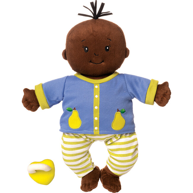 Baby Stella Doll, Brown with Black Hair