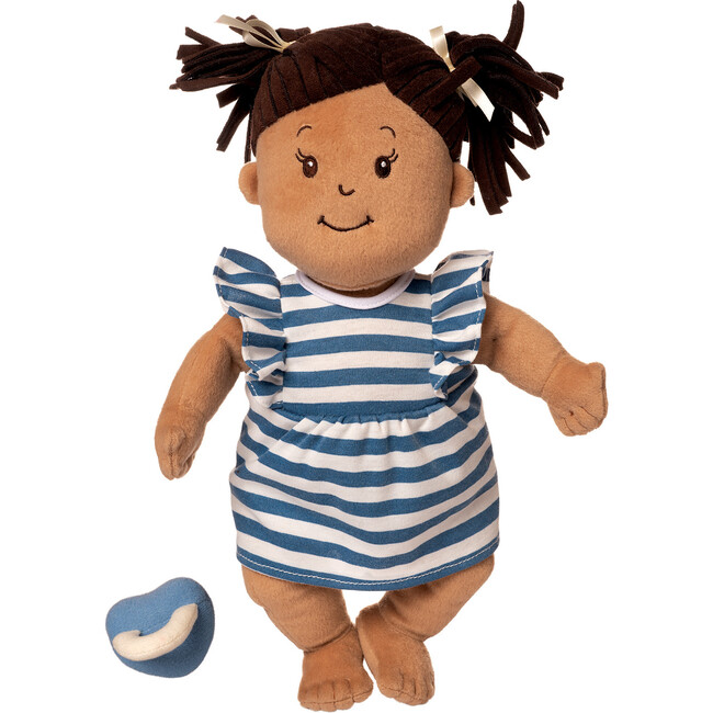 Baby Stella Doll Beige with Brown Pigtail