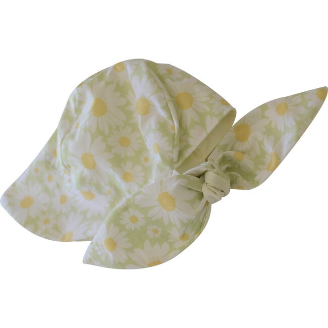 Sun Bonnet, Daisies Mint - Hats - 3