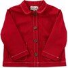 The Chore Coat, Red Denim - Jackets - 1 - thumbnail