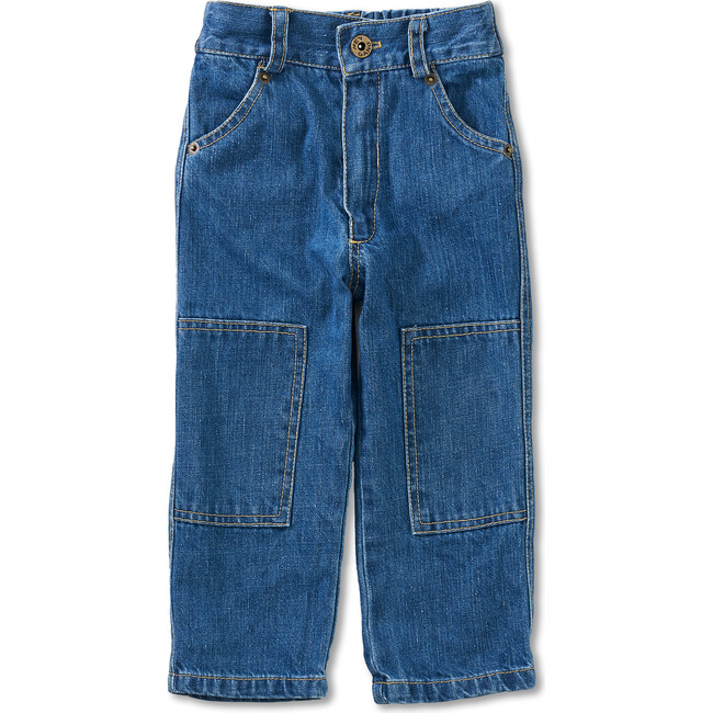 The Knee Patch Jean, Denim - Jeans - 1