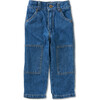 The Knee Patch Jean, Denim - Jeans - 1 - thumbnail